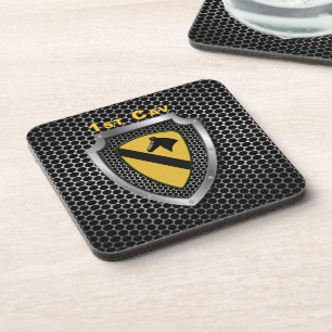 1st Cavalry Division First Team Coaster