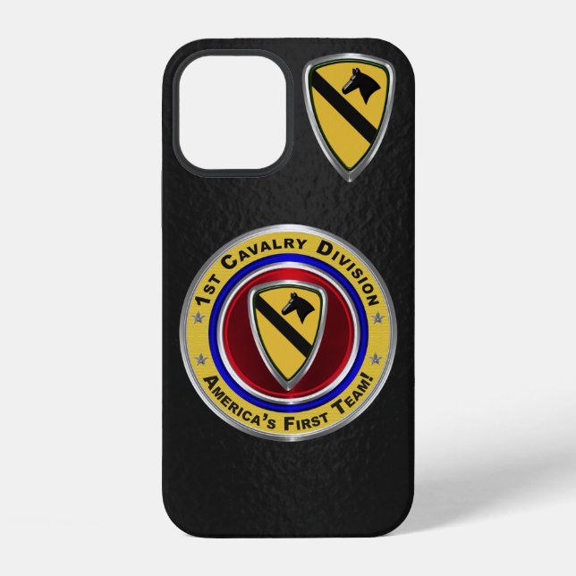 1st Cavalry Division “First Team” Customized iPhone Case (Back)