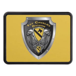1st Cavalry Division “First Team” Hitch Cover