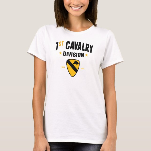 1st Cavalry Division "First Team" T-Shirt (Front)
