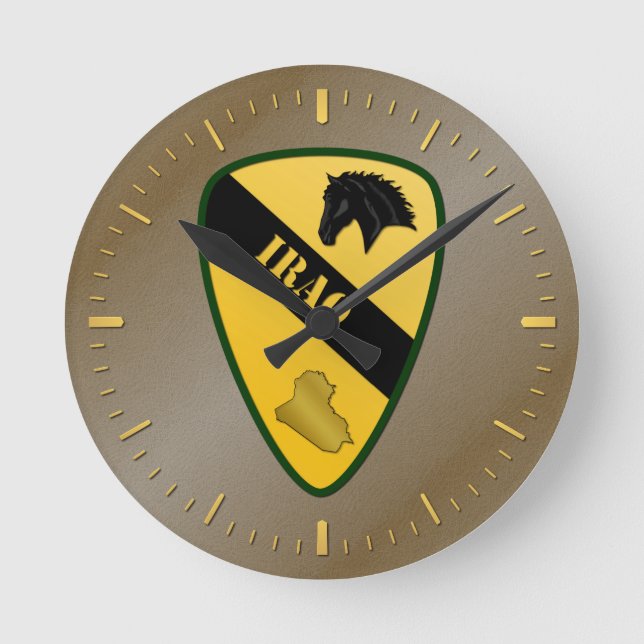1st Cavalry Division, Iraq Round Clock (Front)