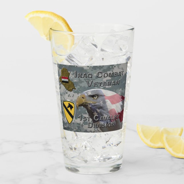 1st Cavalry Division – Iraq Veteran Glass (Front Ice)