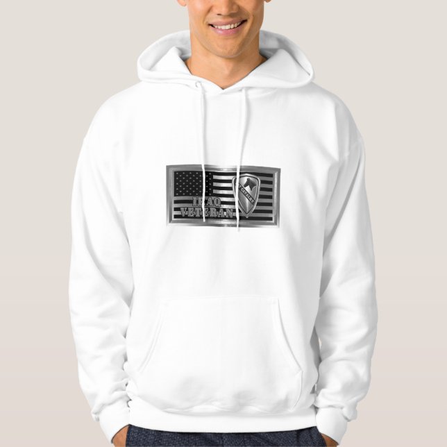  1st Cavalry Division Iraq Veteran Hoodie (Front)