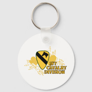 1st Cavalry Division Keychain