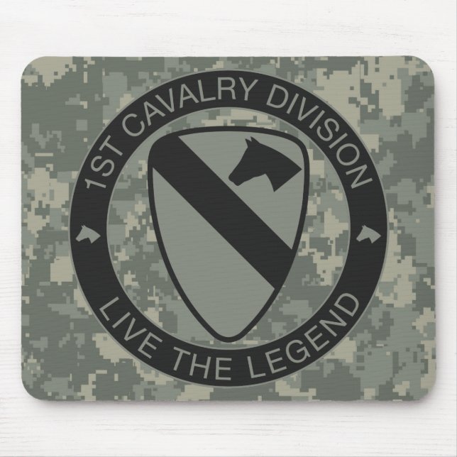 1st Cavalry Division Mousepad ACU (Front)