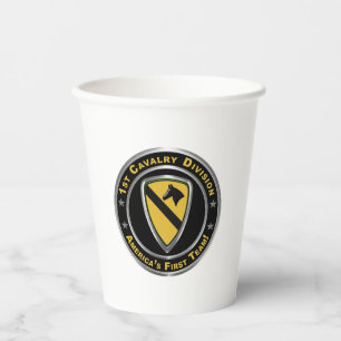 1st Cavalry Division Paper Cups