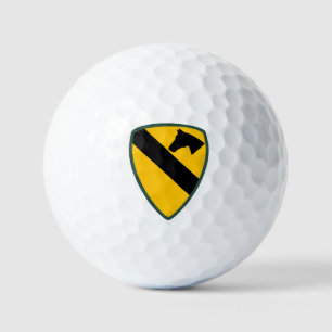 1st Cavalry Division Patch Golf Balls