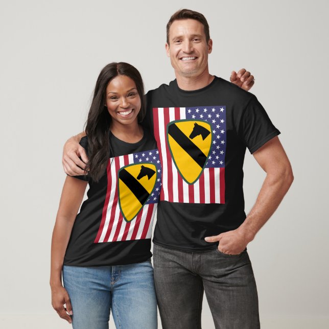 1st Cavalry Division Patch United States T-Shirt (Unisex)