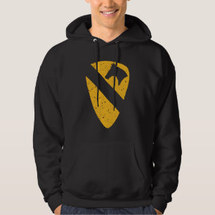 1st Cavalry Division - Patch (Weathered) Hoodie