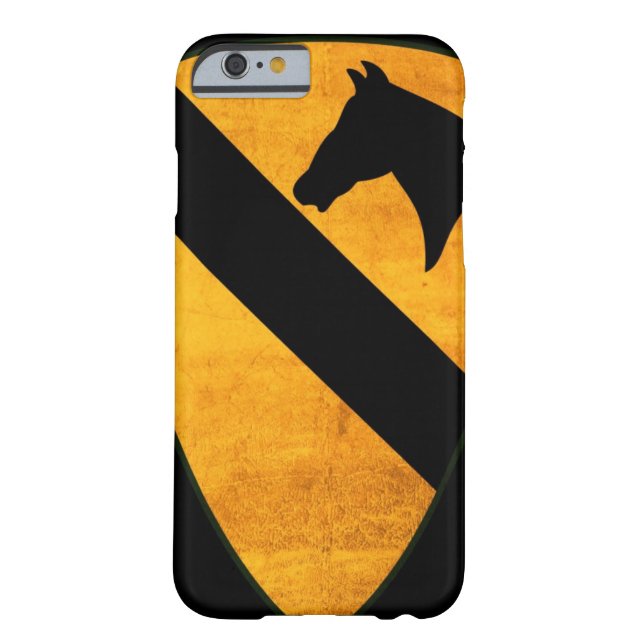 1st Cavalry Division Patch Worn Case-Mate iPhone Case (Back)
