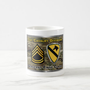 1st Cavalry Division Sergeant First Class Magic Mug