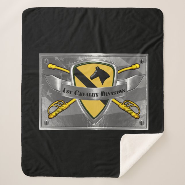 1st Cavalry Division    Sherpa Blanket (Front)