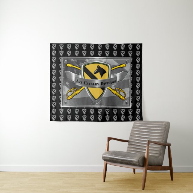 1st Cavalry Division Tapestry (In Situ (Horizontal))