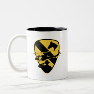 1st Cavalry Division  Two-Tone Coffee Mug