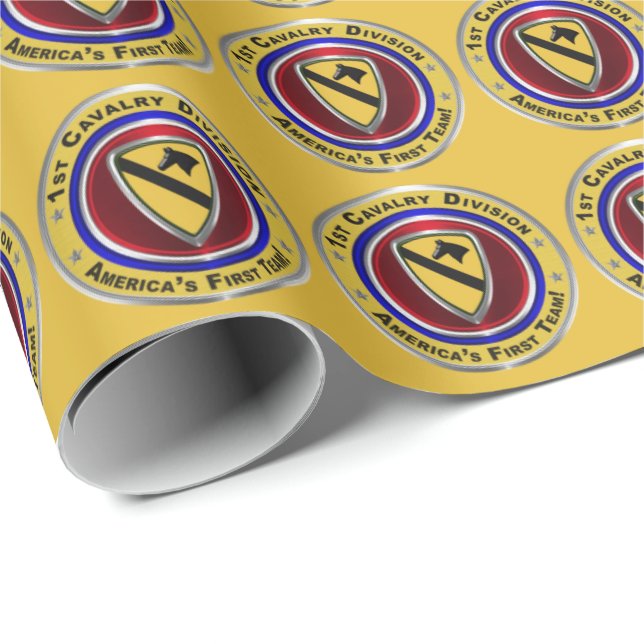 1st Cavalry Division Wrapping Paper (Roll Corner)