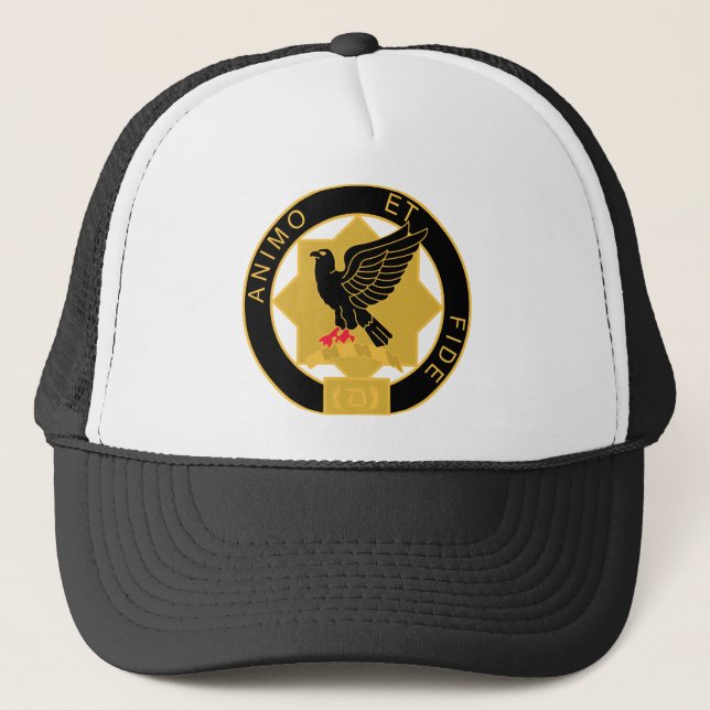 1st Cavalry Regiment - Coat Of Arms Trucker Hat (Front)