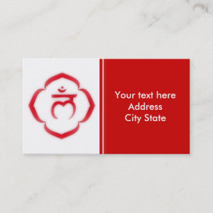 1st Chakra (the root chakra) Business Card
