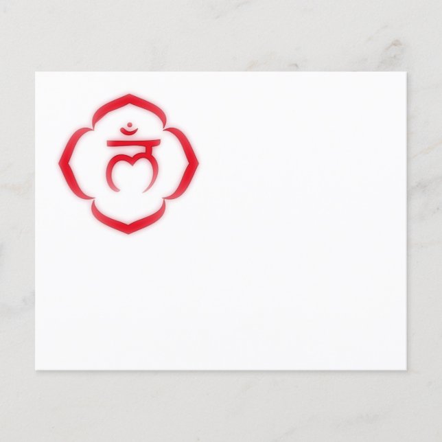 1st Chakra (the root chakra) Flyer (Front)