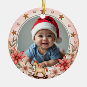 1st Christmas 2 sided, Toy Box Treasures Ceramic Ornament