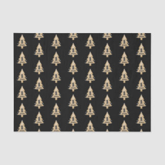 1st Christmas Black Tissue Paper