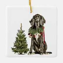 1st Christmas Furever Home, Great Dane, Red Text