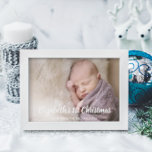 1st Christmas Holiday Card<br><div class="desc">Baby's 1st Christmas holiday card. Photo credit Photography © Storytree Studios, Stanford, CA. Template image must be replaced with your own photo</div>