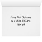 1st CHRISTMAS LITTLE GIRL