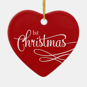 1st Christmas with Baby 2017 Ceramic Ornament