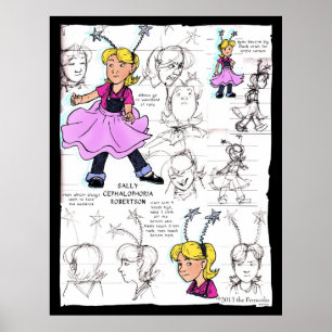 1st Contact Sheet for Sally Robertson Poster