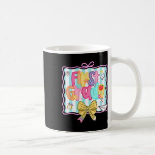 1st Day Of 1st Grade Preppy Back To School First G Coffee Mug