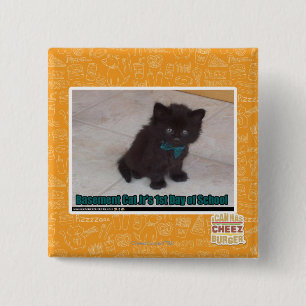 1st Day of School 2 Inch Square Button