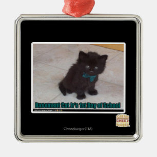 1st Day of School Metal Ornament