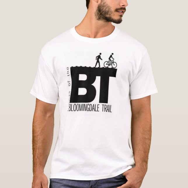 1st Friends of the Bloomingdale Trail T-shirt (Front)