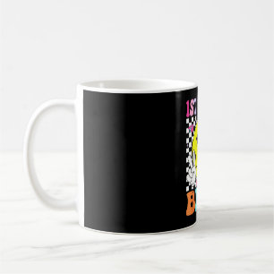 1st grade bruh retro smile face back to school coffee mug