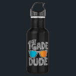 1st Grade Dude Back To School First Grade Student 532 Ml Water Bottle<br><div class="desc">1st Grade Dude Back To School First Grade Student</div>