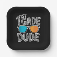 1st Grade Dude Back To School First Grade Student