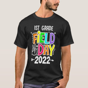 1st Grade Field Day 2022 Let The Games Begin 1st G T-Shirt
