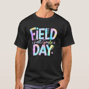 1st Grade Field Day 2025 Let The Games Begin Kids T-Shirt