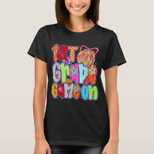 1st Grade Game On Basketball Sports Boys Kids Back T-Shirt