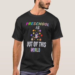 1st Grade Is Out Of This World Cute Astronaut Back T-Shirt