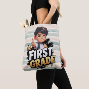 1st Grade Kid Gift Tote Bag
