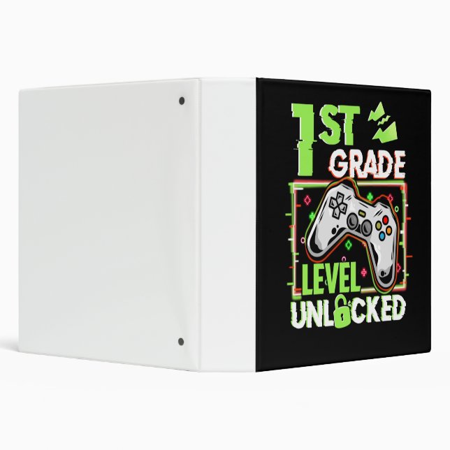 1St Grade Level Unlocked Binder (Background)