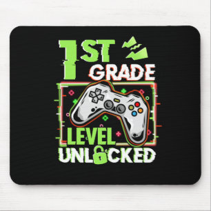 1St Grade Level Unlocked Mouse Pad