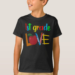1st grade love T-Shirt