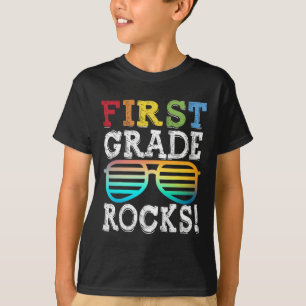 1st Grade Rocks First Grade Squad Back To School T T-Shirt