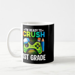 1st Grade Shirts For Boys Video Game Gaming Ck To Coffee Mug