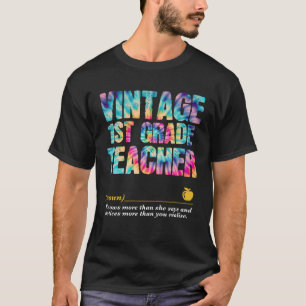 1st Grade Teacher Appreciation Week Back to School T-Shirt