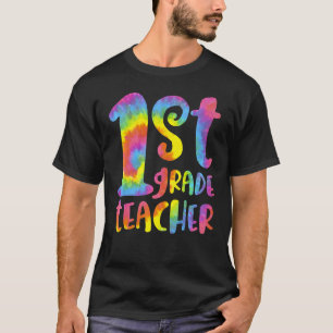 1st Grade Teacher First Day Back To School Men Wom T-Shirt