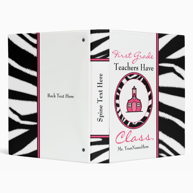 1st grade Teachers have class binder (Background)