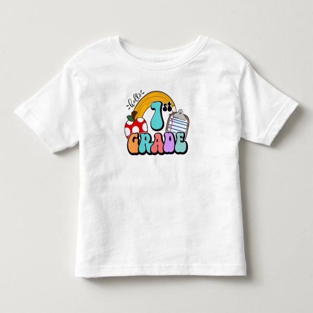1st Grade Toddler T-shirt (Front)